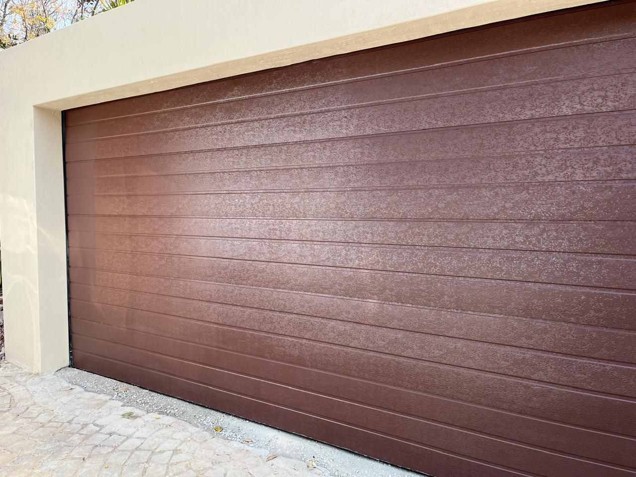 Recent garage door installation by Focus Security Services