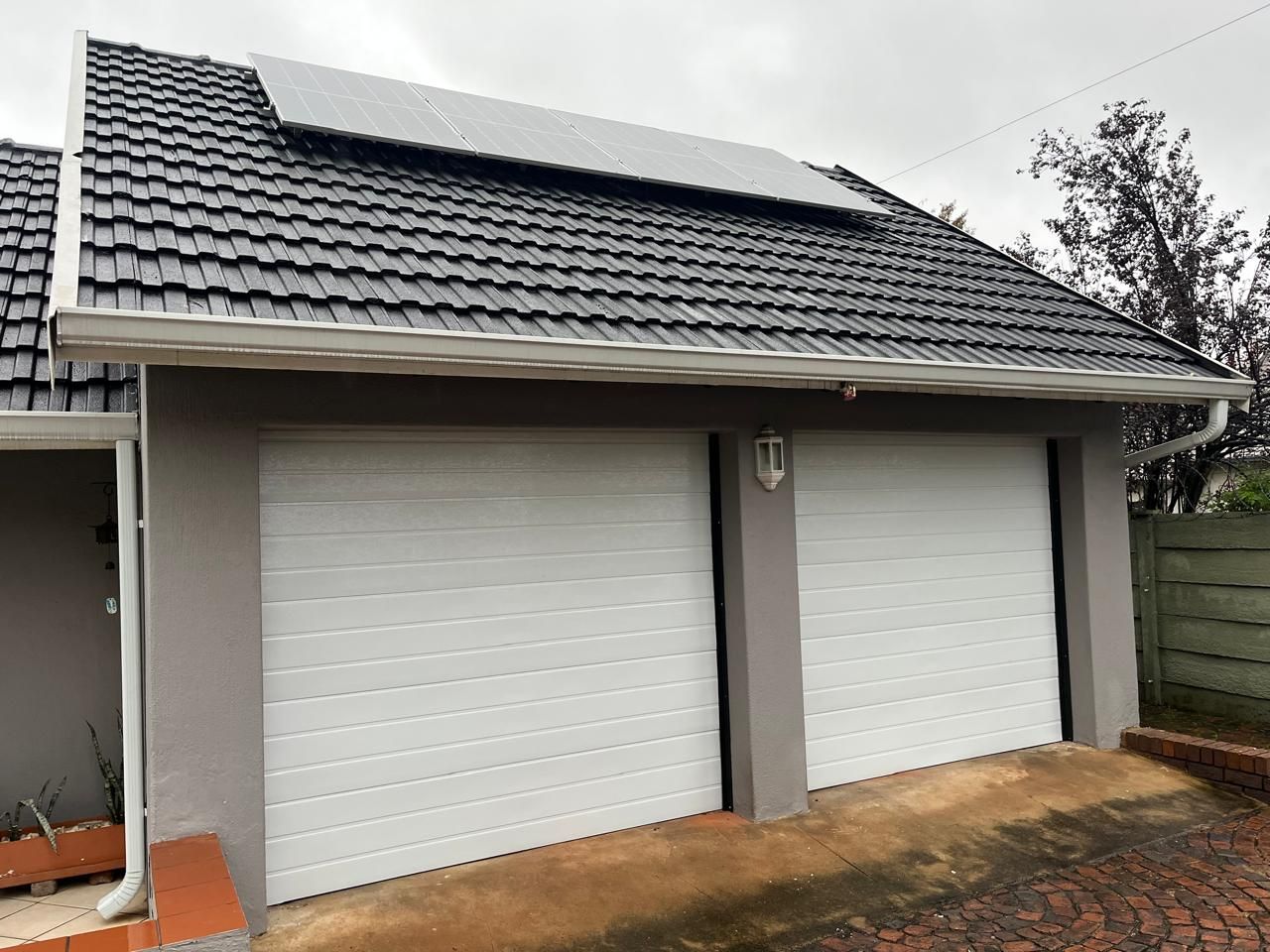 Recent garage door installation by Focus Security Services