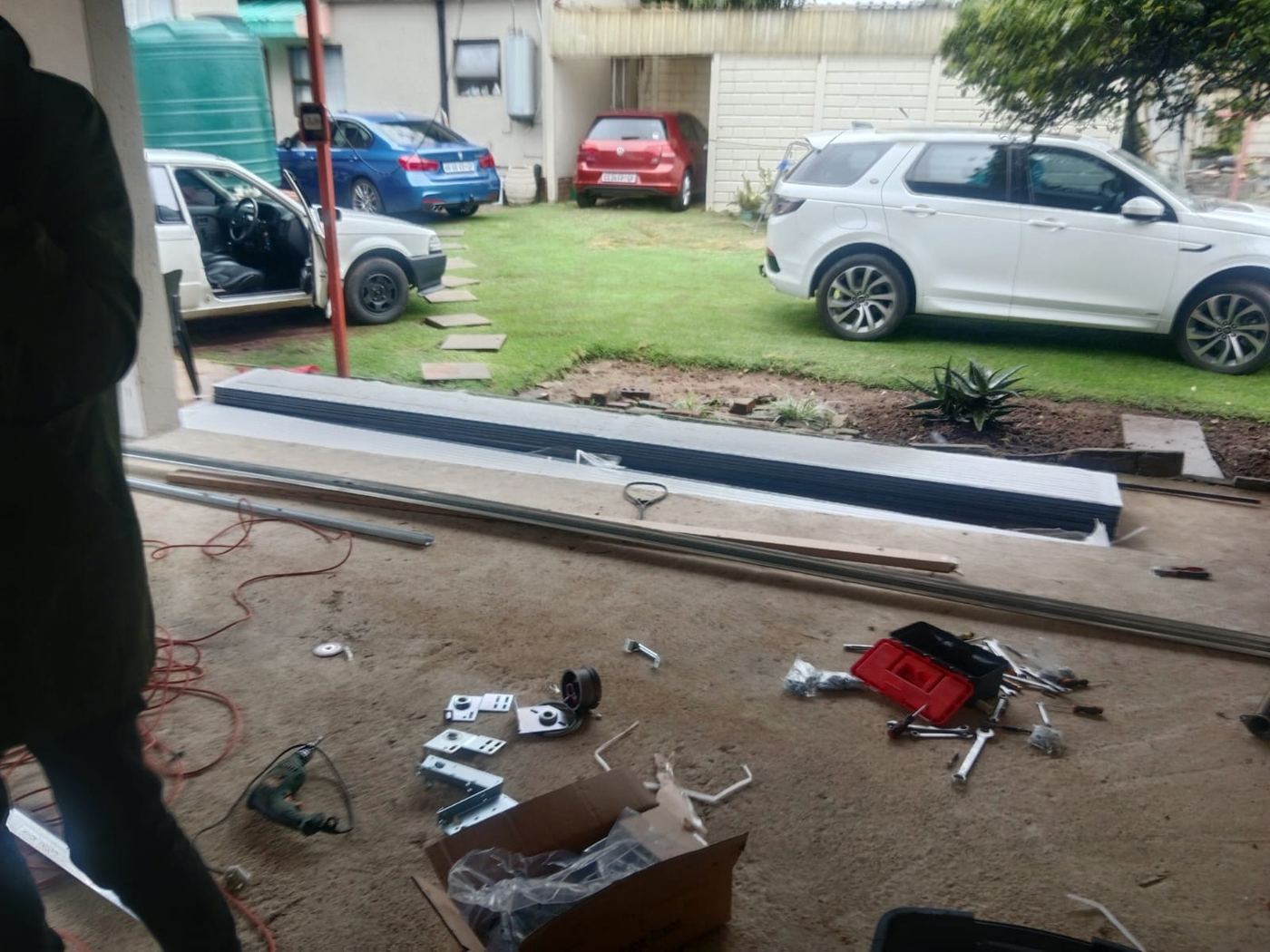 Recent garage door installation by Focus Security Services